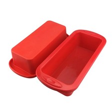 Baking Bread Pan, 2 Silicone Loaf Molds, Nons...