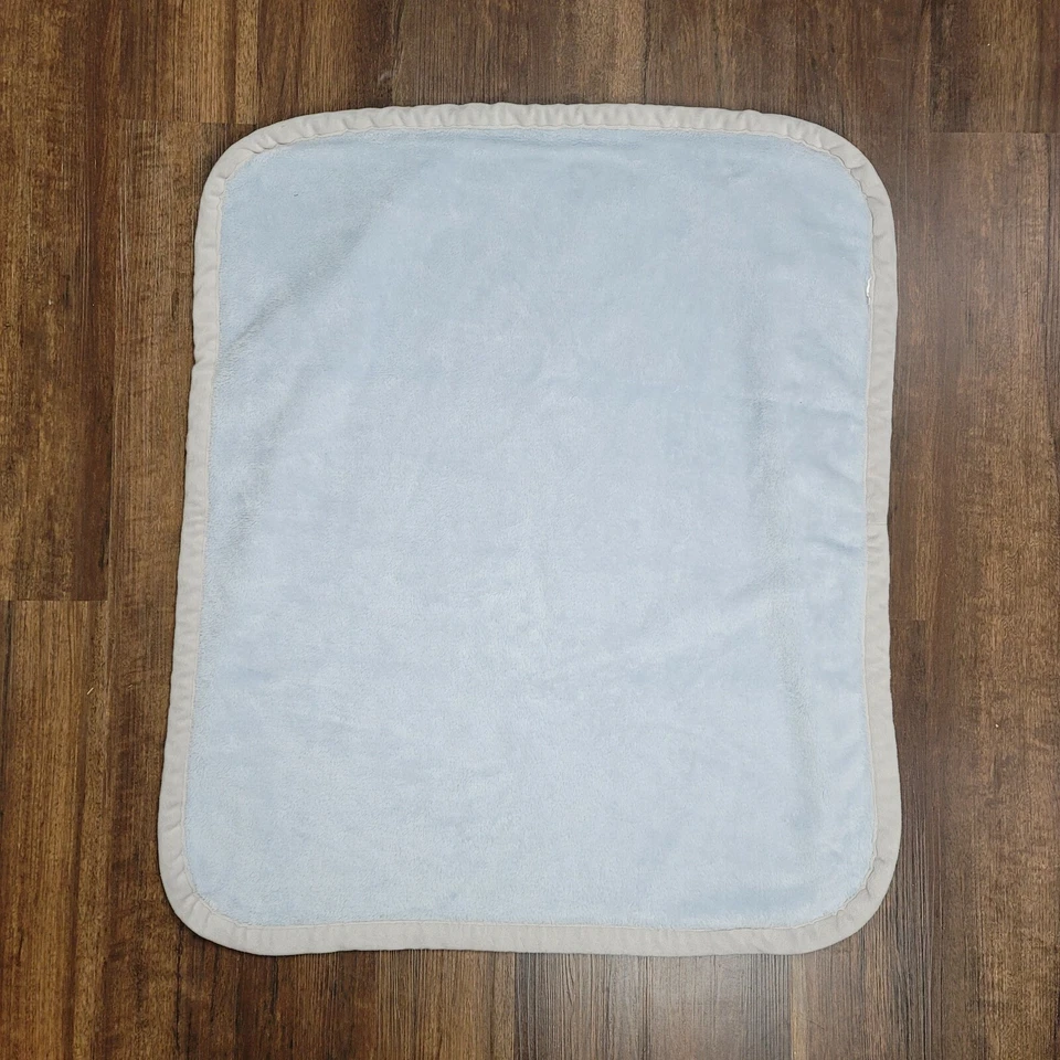 Blankets & and Beyond Blue Gray White Castle Horse Pony Knight Pond Duck Tree - Image 2 of 4