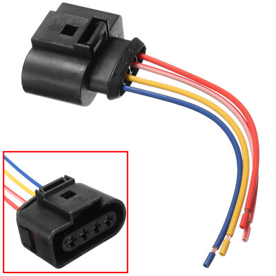 Tbest 4 Connecteurs De Bobine D'Allumage 1J0973724 - Faisceau De Réparation Pour Audi VW 5000 L5 RS4 RS6 S4 S5 S6 S8