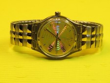 MusiCall Swatch SPARTITO con cinturino flessibile bicolore NUOVO ma SENZA scatola