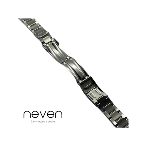 ZENITH - BRACELET - STAINLESS STEEL - SILVER & GOLD - 19MM - Picture 4 of 4