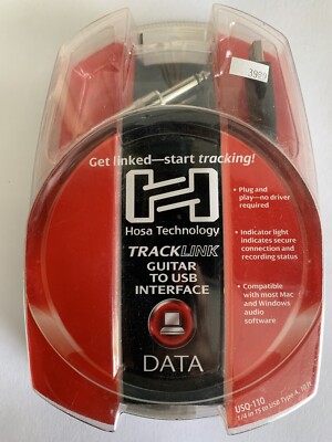 Hosa Technology TrackLink Track Link Guitar to USB Digital Recording Interface