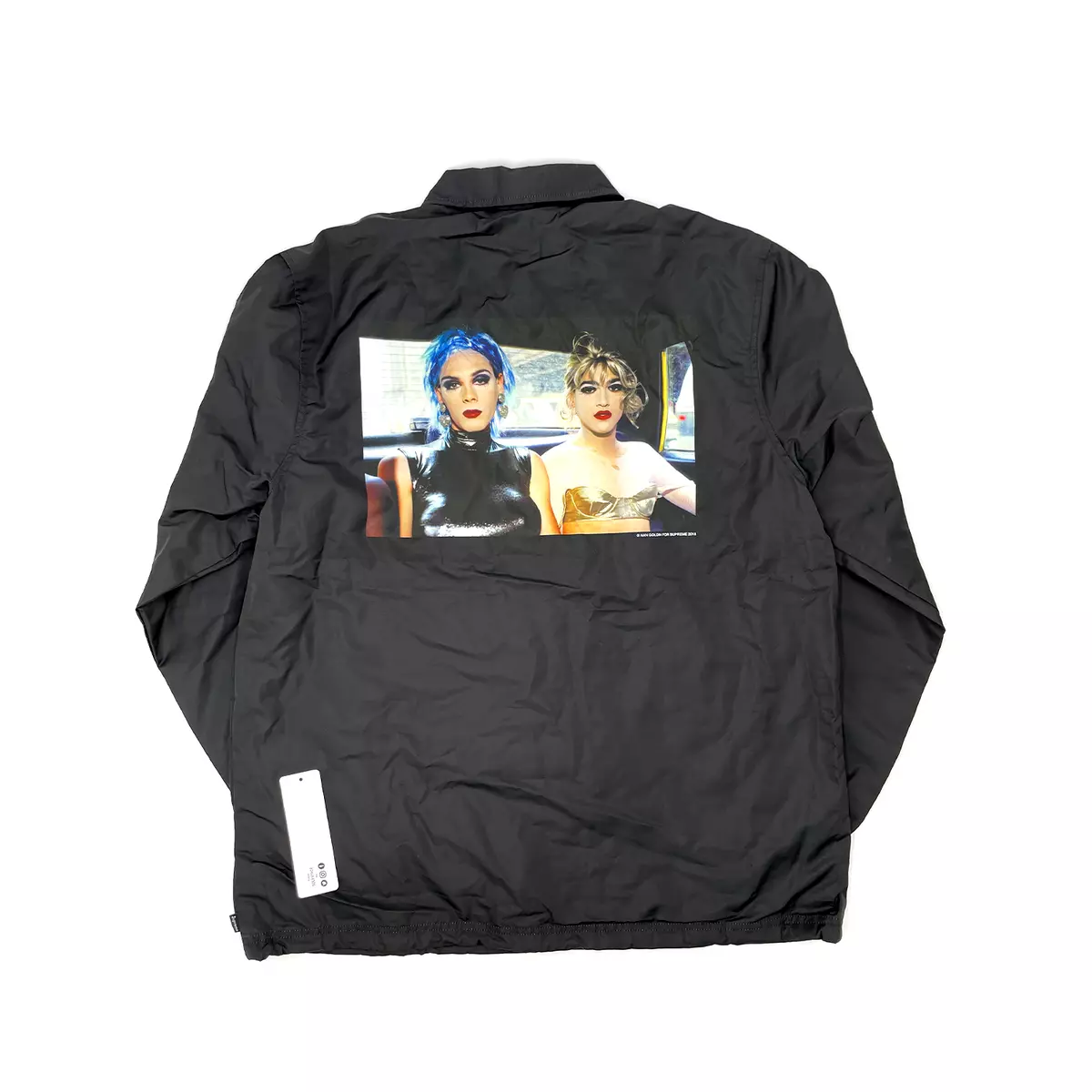 Supreme Nan Goldin Misty and Jimmy Paulette Coaches Jacket Black (SS18J58)  XL