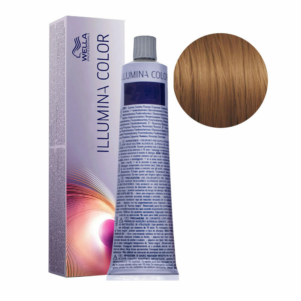 Wella Illumina Color 7/7 Biondo Medio Sabbia 60 ml - Colorazione Permanente