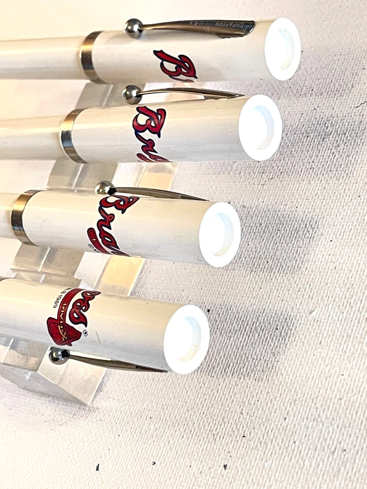 New/Old Atlanta Braves Sheaffer No Nonsense fountain or Ball Pen. choose nib.MLB - Image 3 of 4