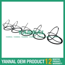 5X New F2302 Piston Rings Set STD For Kubota Excavator diesel engine parts
