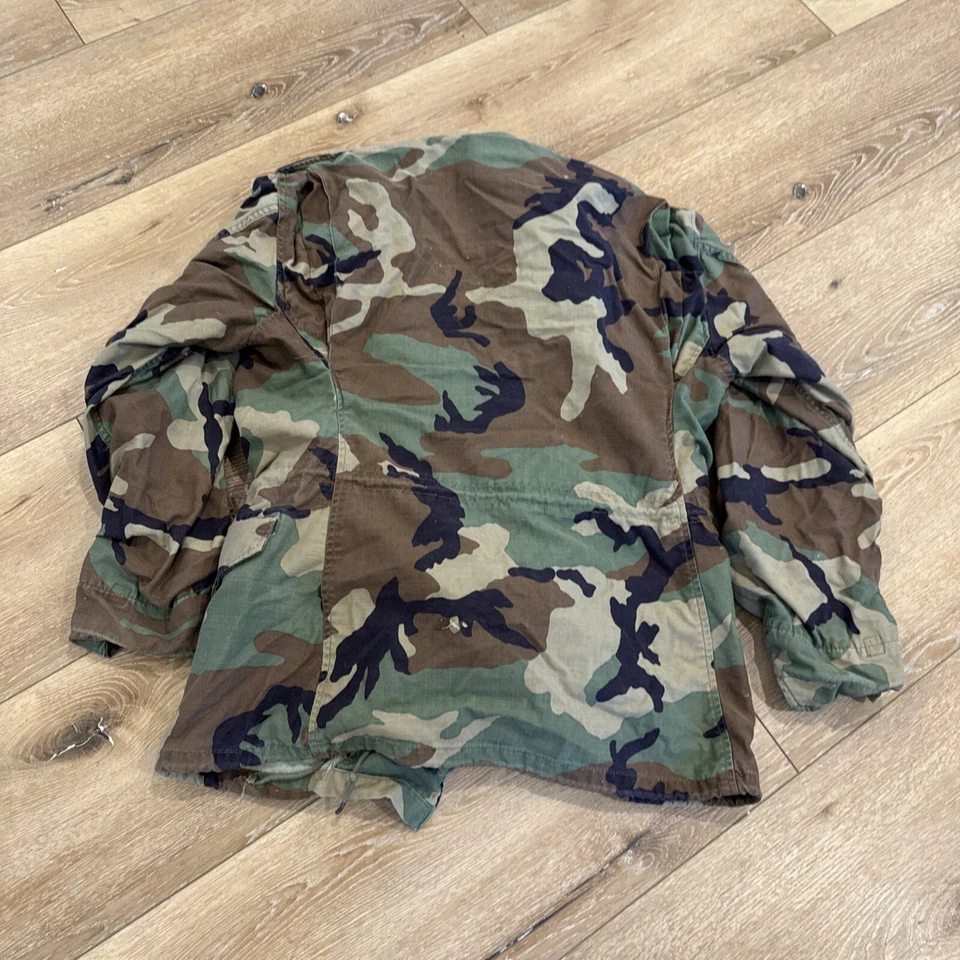 Chaqueta De Colección M65 Para Hombres M Ejército de Estados Unidos Abrigo de Campo Satén OG-107 Años 50 Militar Foto 2 de 4