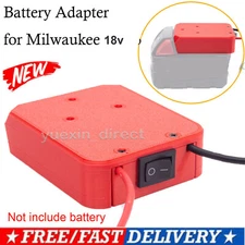 Power Wheels Adapter for Milwaukee 18v Battery 18V Dock Power Connector DIY