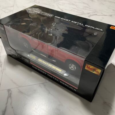 1/18 Scale 2004 Ford F-350 Harley-Davidson Maisto Mini Car El