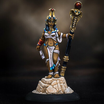 Reaper Dark Heaven Legends 03854 weibliche Mumie Königin ägyptische Zauberin Priesterin