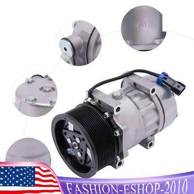 F69-6003-151 Fits For 2008 2009 2010 Peterbilt 388 AC Compressor F696003151