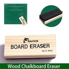 Felt Chalkboard Eraser Excellent Chalk Absorption with Durable Wood Handle new