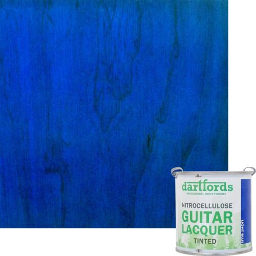 dartfords Light Blue Nitrocellulose Guitar Lacquer 230ml Tin - Afbeelding 1 van 3