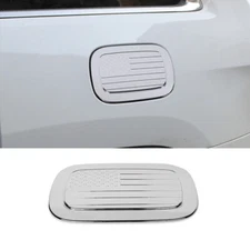 Car Door Gas Cap Fuel Tank Filler Cover Trim For Jeep Grand Cherokee 11+ Chrome