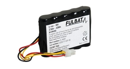 Batteria Potenziata 2,5Ah 18V per Husqvarna McCulloch Gardena Robot