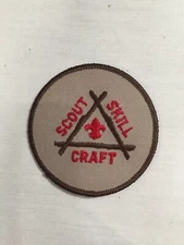 Scout Skill Craft Generic National Supply Blank BSA Activity Patch