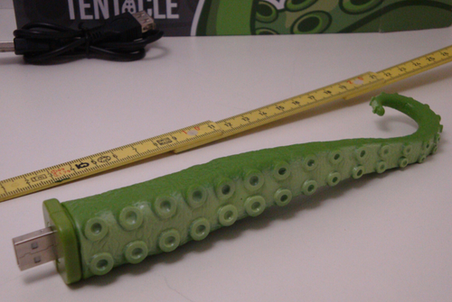 2012 * USB Squirming Tentacle (from Maniac Mansion?) * ThinkGeek * ca. 21 cm @3 - Afbeelding 4 van 6