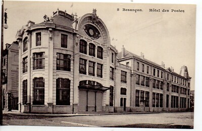 Thema DIE POST - Postamt - CPA 25 - BESANCON - die Post - Chronometer