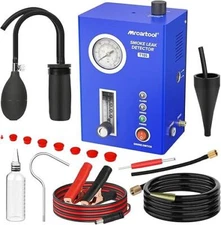 Automotive Smoke Tester for Vacuum Leak Detection with Universal Tapered Adapter