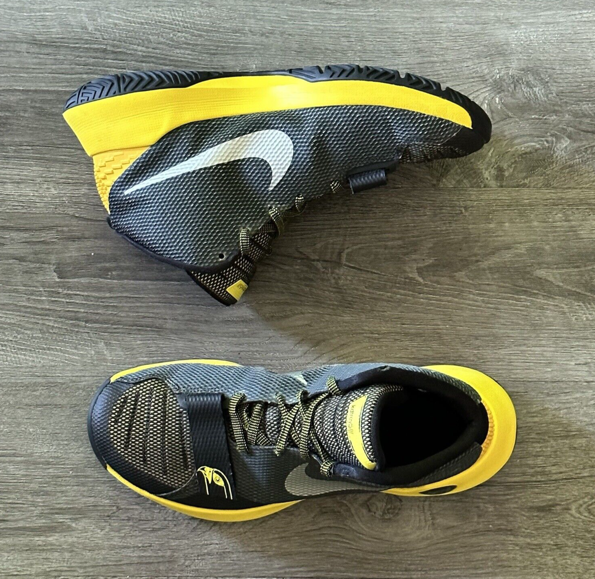 Nike KD Trey 5 III Black Yellow Mens Basketball Shoes 749377-007 