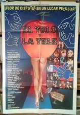 Hugo Sofovich  El telo y la tele  Afiche Cine Original Movie Poster