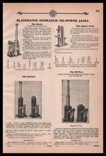 1931 Blackhawk Tool Milwaukee Hydraulic Oil Power Car Truck Jacks Line Print Ad 1931 Blackhawk Tool Milwaukee Hydraulic Oil Power Car Truck Jacks Line Print Ad
