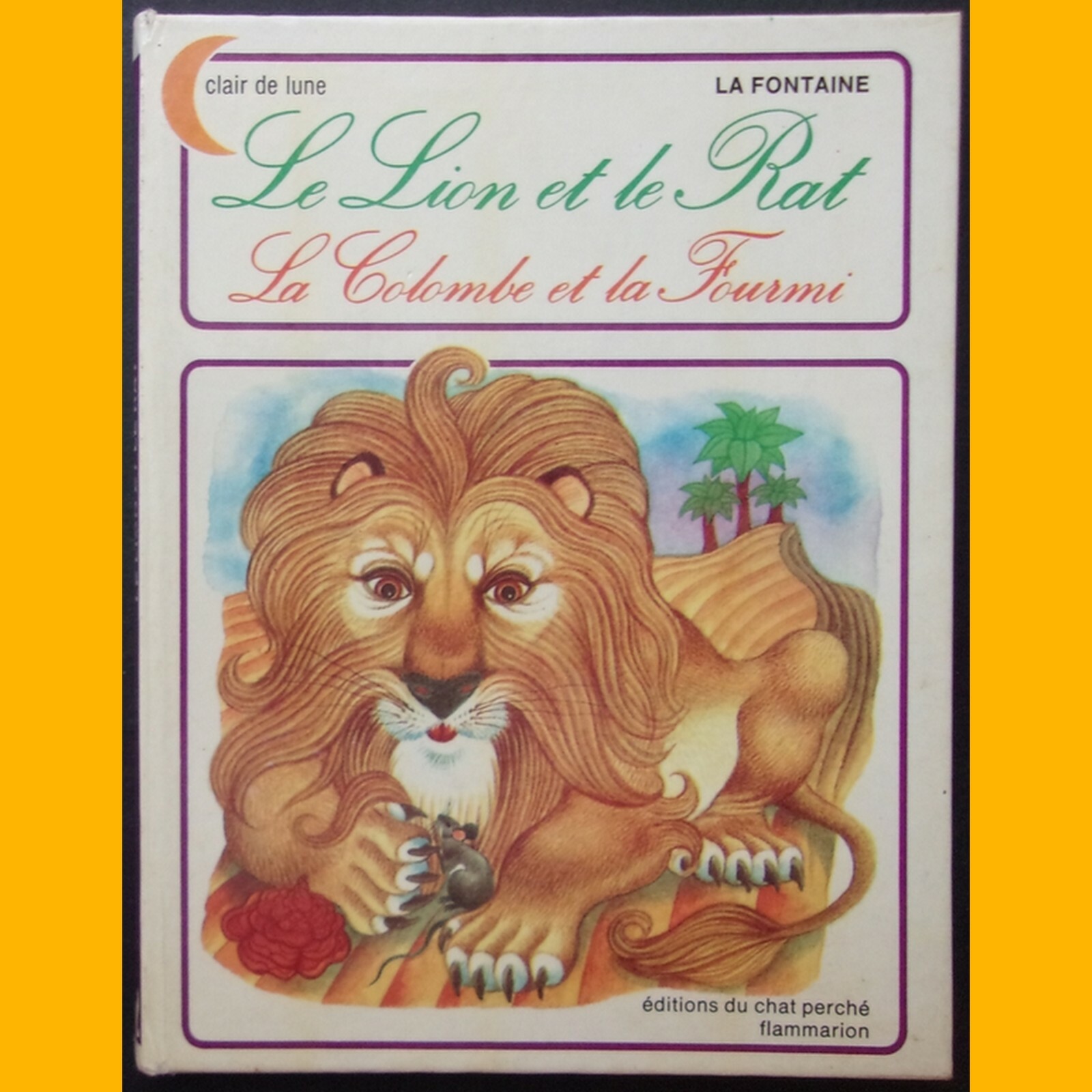 Collection Clair De Lune Le Lion Et Le Rat Jean De La Fontaine Giannini 1978 Ebay
