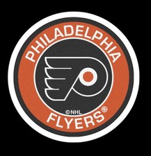 PHILADELPHIA FLYERS  Logo Sticker  Puck Stickers Car  NHL Hockey Decal Ice
