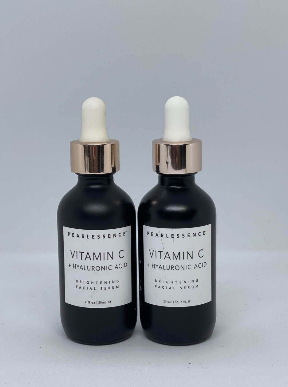 (2) Pearlessence Vitamin C + Hyaluronic Acid Brightening Facial Serum
