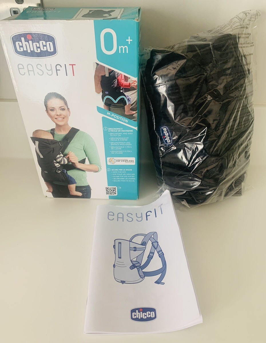 Baby Carrier Chicco Easyfit Black Birth to 9kg RRP