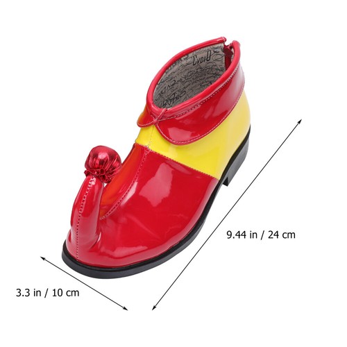 Scarpe Da Corno Magiche Uomo Bambino Grandi Clown Accessori Per Costumi - Foto 8 di 12