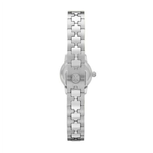 Neu Tory Burch Reva schmale Damenuhr Edelstahl TBW4044 - silberfarben - Bild 4 von 5