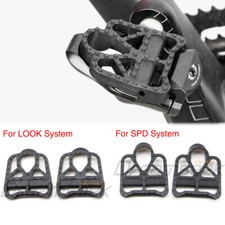 Adattatore conversione pedale blocco bici strada conversione bicicletta per sistema SPD KEO LOOK