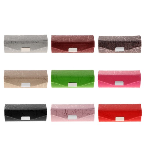 Lippenstiftetui Mit Spiegel – 2 Stück, Gepunktet, Mit Schnappverschluss, Ca. 8.9 Cm