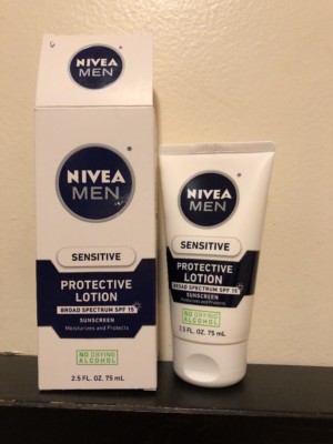 nivea men sensitive protective lotion