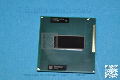 Intel Core i7-3610QM Quad Core 2.30GHz Laptop CPU Processor (3rd