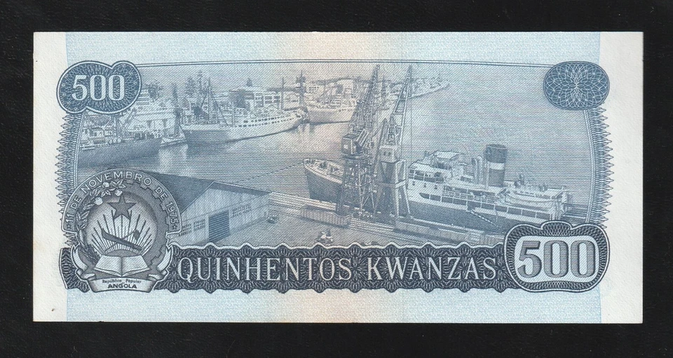 🇦🇴 ANGOLA 500 KWANZAS 1975 * SPECIMEN * GEM UNC * - Image 2 of 2