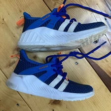 RUNSIDE Toddler 9 Sneakers Slip On Shoe Blue Mesh Upper Lightweight Breathable