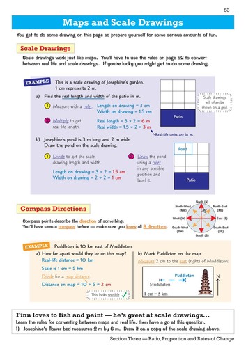 KS3 Maths Study Guide Foundation Level with Answer Key Stage 3 CGP 2025 X - Picture 13 of 15