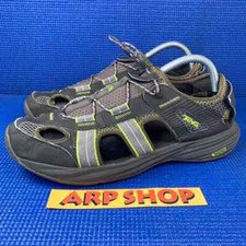 TEVA CHURNIUM Men s Size 9 Black Grey Green Outdoor Water Sandal S/N 1000178