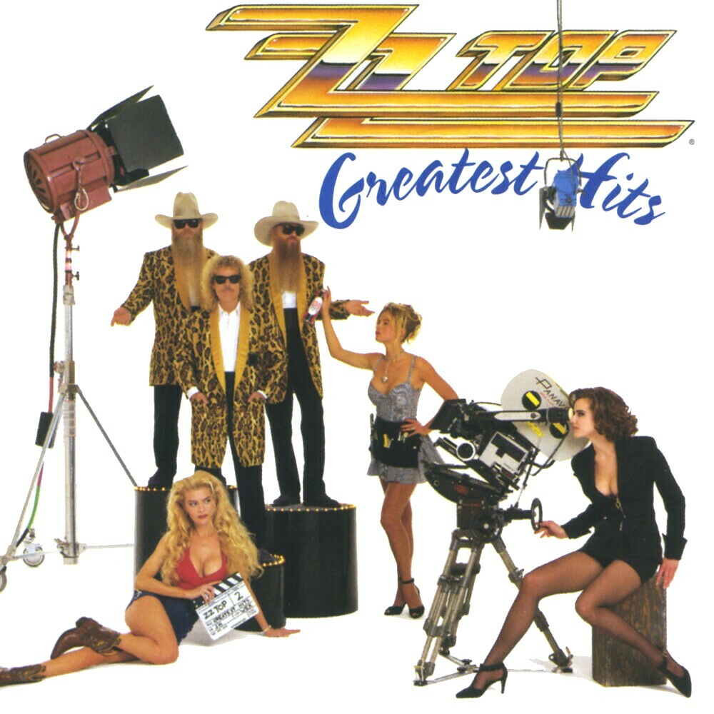 ZZ Top Greatest Hits 12x12 Album Cover Replica Poster Gloss Print
