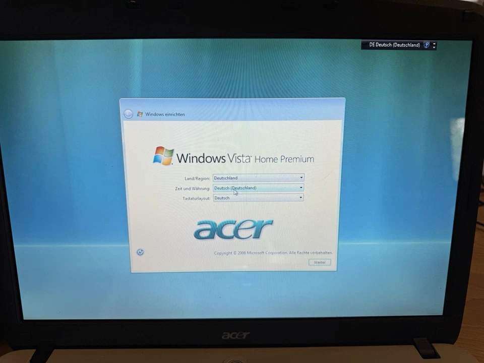 Acer Aspire 5315 Laptop, Intel Celeron, 2GB RAM, 160GB Festplatte - Bild 4 von 4