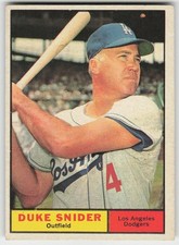 Top 10 Duke Snider Baseball Cards 32