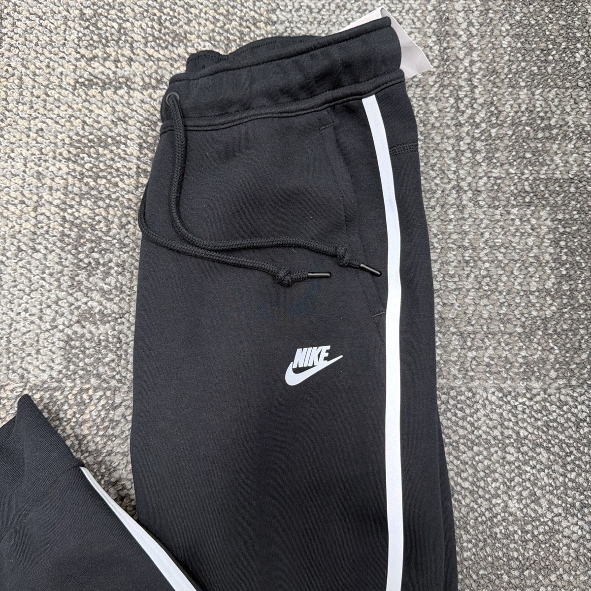 Nike Tech Fleece Joggers Black/Reflective 3M Size Small FZ0762-010