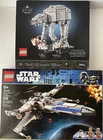 Lot of 2 LEGO Star Wars: New Republic X-Wing Starfighter (75460) & AT-AT (75440)