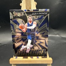 Luka Doncic #9 | Basketball Cards 2021 Panini Select Turbo Charged