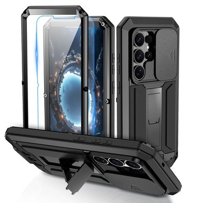 Gorilla Case For Samsung S26 Ultra S25 S24 S23 Plus Metal Glass Cover Shockproof