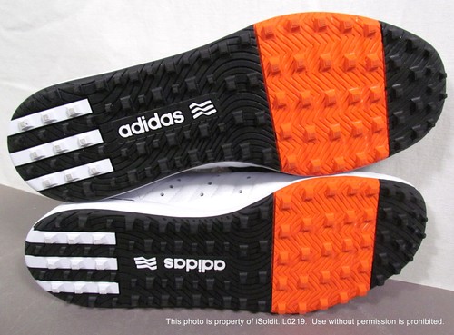 NEW NIB ADIDAS Adicross II Men's US SZ 9 M Athletic GOLF SHOES White 671708 - Picture 5 of 6