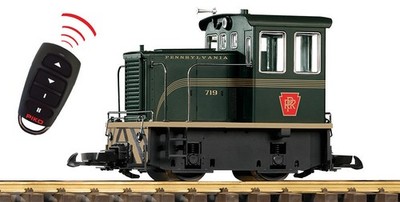 Piko 38516 G Scale PRR 25-Ton Diesel Battery R/C w/Sound