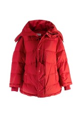 Balenciaga Cappotto Rosso Swing Puffer